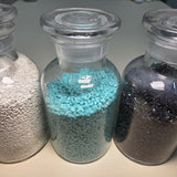 HiPS dyed plastic pellets