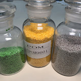 POM dyed plastic pellets
